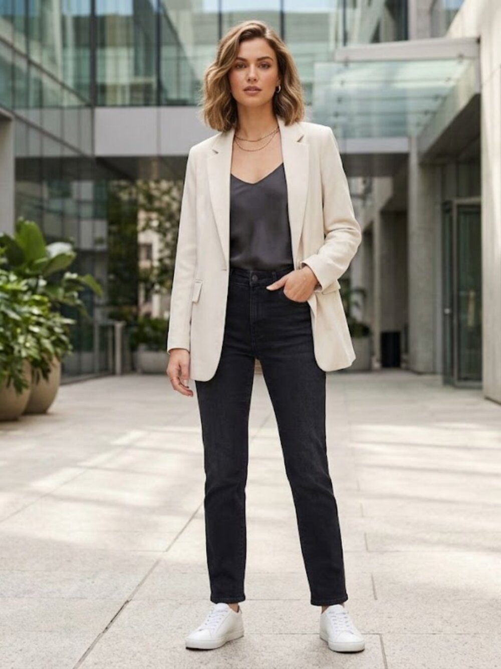 Philosophy Women's Light Great Blazer Small